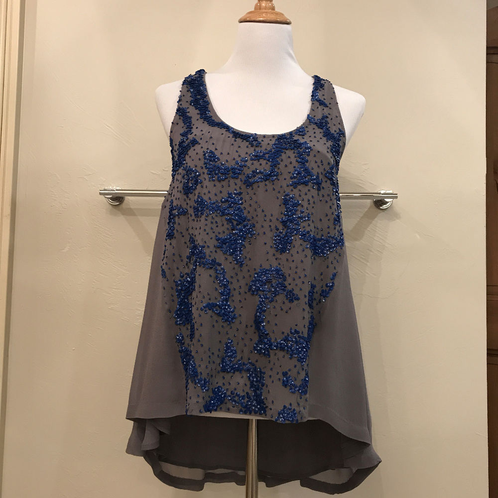 Addison Matte Sequin Tank - Small - Picture 6 of 7